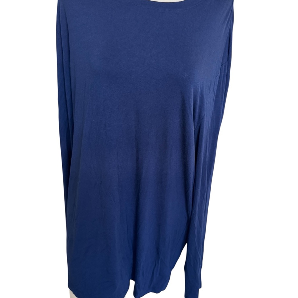 Nordstrom Navy Long Sleeve Top